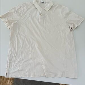 Club Monaco Light Beige Polo Shirt